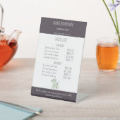 ペットケアバルーン犬サービスの価格表 台座サイン (インサイチュ)