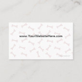 ペットケアビジネスカード新規 名刺 (裏面)