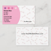 ペットケアビジネスカード新規 名刺 (正面/裏面)