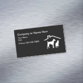 ペットケアビジネスカード磁石 マグネット名刺 (インサイチュ)