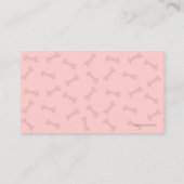 ペットケアビジネスカード 名刺 (裏面)