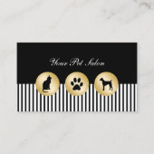 ペットケアビジネスカード 名刺 (正面)