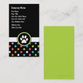 ペットケアビジネスカード 名刺 (正面/裏面)