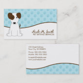 ペットケアビジネスカード 名刺 (正面/裏面)