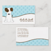ペットケアビジネスカード 名刺 (正面/裏面)