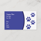 ペットケアビジネスカード 名刺 (正面)