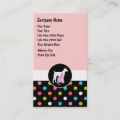 ペットケアビジネスカード 名刺 (正面)