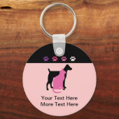 ペットケアビジネスキーホルダー キーホルダー (正面)
