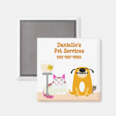 ペットケアビジネス マグネット (正面/裏面)