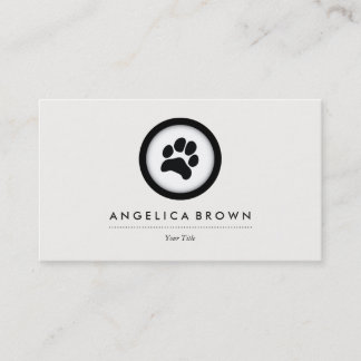 ペットケアベテリアンビジネスカード 名刺