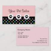 ペットケア名刺 名刺 (正面/裏面)