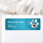 ペットケア差出人住所ラベル ラベル (インサイチュ)