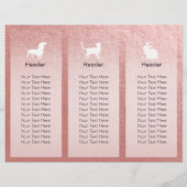 ペットケア座りグルーミングサロン3折パンフレット (裏面)