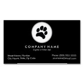 ペットケア獣医用磁気名刺 マグネット名刺 (正面)