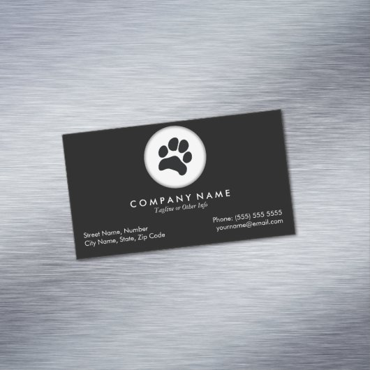 ペットケア獣医用磁気名刺 マグネット名刺 (インサイチュ)