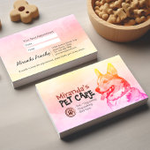 ペットケア着座入浴グルーミングサロンコルギドッグ 予約カード