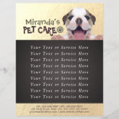 ペットケア着座入浴グルーミングサロン食品店 チラシ (正面)