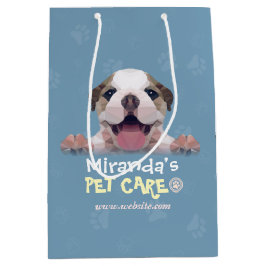 ペットケア着座入浴グルーミングサロン食品店 ミディアムペーパーバッグ
