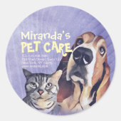 ペットケア着座入浴グルーミングサロン食品店 ラウンドシール (正面)