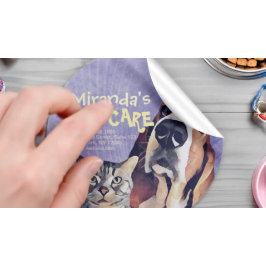 ペットケア着座入浴グルーミングサロン食品店 ラウンドシール