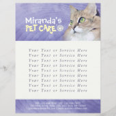 ペットケア着座入浴グルーミング美しいサロン猫 チラシ (正面)