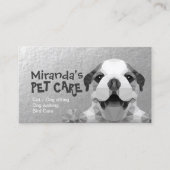 ペットケア着座入浴&グルーミングロイヤリティパンチ ロイヤリティカード (正面)