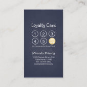 ペットケア着座入浴&グルーミングロイヤリティパンチ ロイヤリティカード (裏面)