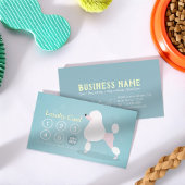 ペットケア着座入浴&グルーミングロイヤリティパンチ ロイヤリティカード