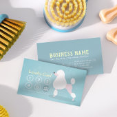 ペットケア着座入浴&グルーミングロイヤリティパンチ ロイヤリティカード