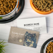 ペットケア着座入浴&グルーミングロイヤリティパンチ ロイヤリティカード