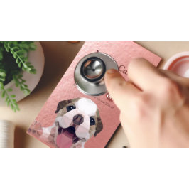 ペットケア着座入浴&グルーミングロイヤリティパンチ ロイヤリティカード