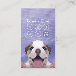 ペットケア着座入浴&グルーミングロイヤリティパンチ ロイヤリティカード