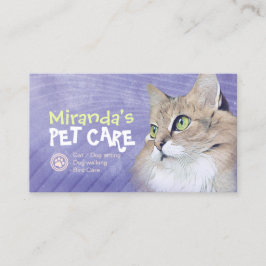 ペットケア着座入浴・グルーミング店 紹介カード