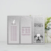 ペットケア シッティング グルーミング サロン トリーフォールド パンフレット (スタンド正面)