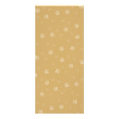 ペットケア シッティング グルーミング ビューティー サロン 料金表 ラックカード (裏面)