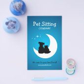 ペットケア/ペット座り/動物保護施設 チラシ (シングル)