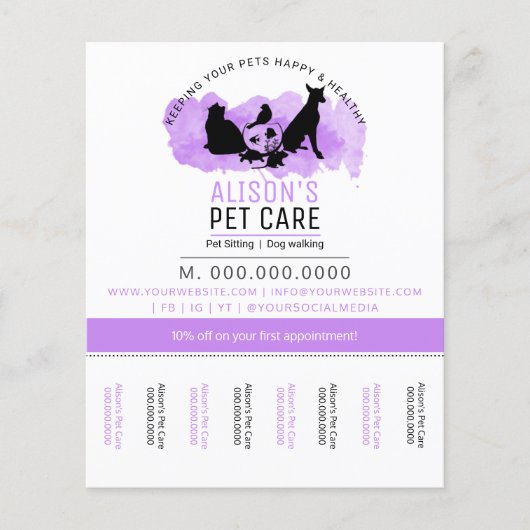 ペットケア/座りサービス/ドッド歩く (正面)