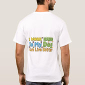 ペットケアTシャツ Tシャツ (裏面)