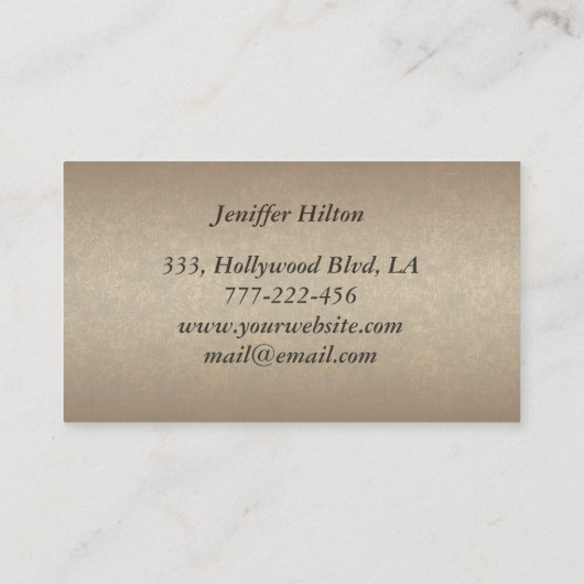 ペットケエレガントア猫おもしろいはヴィンテージを歩ストライプく 名刺 (裏面)