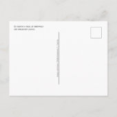 ペットサルカタ食べガメのビンドウィードと桑 ポストカード (裏面)