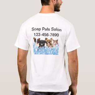 ペットサロンスタッフワークシャツ Tシャツ
