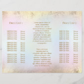 ペットサロンパンフレット (裏面)