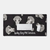 ペットサービストリマーウォーカー保育園 デスクマット (キーボード&マウス)