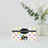 ペットサービス名刺 名刺 (スタンド正面)