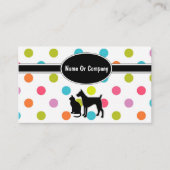 ペットサービス名刺 名刺 (正面)