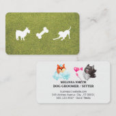 ペットサービス | グルーマー用品 名刺 (正面/裏面)