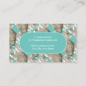 ペットシッターかわいい名刺 名刺 (裏面)