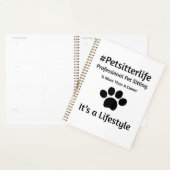 ペットシッターに対するギフトアイディアに感謝 プランナー手帳 (ディスプレー)