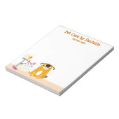 ペットシッターのサービス ノートパッド (回転)