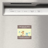 ペットシッターのプロモーションマグネット マグネット (インサイチュ (食洗機))